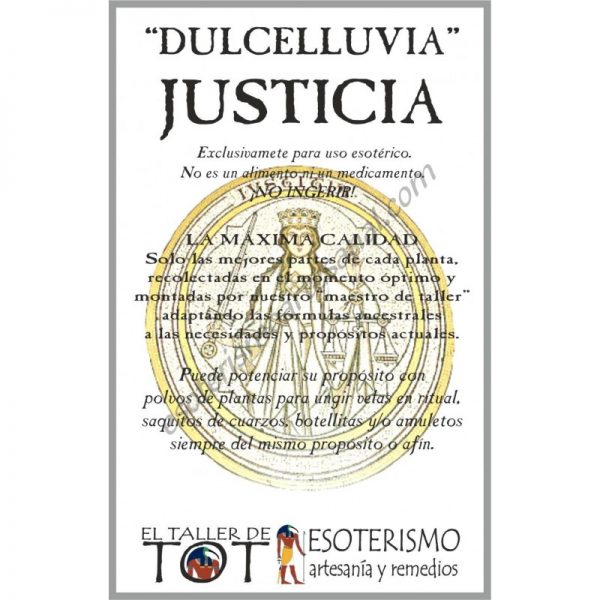 DULCELLUVIA -*- JUSTICIA