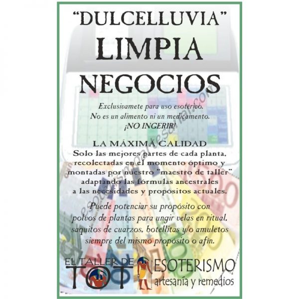 DULCELLUVIA -*- LIMPIA NEGOCIOS