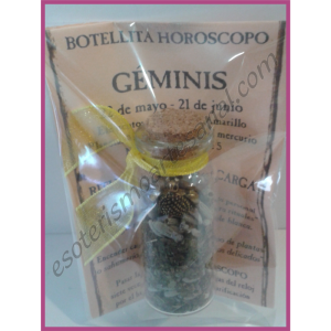 Botellita 7 Poderes Zodiaco -*- GEMINIS