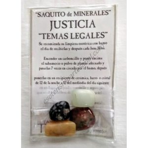 SAQUITO MINERALES - JUSTICIA