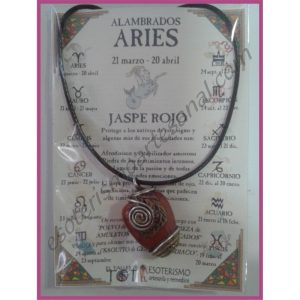 ARIES - Colgante ALAMBRADO MEDIEVAL