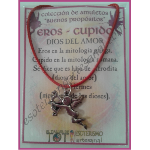AMULETO BP - EROS - CUPIDO plateado 01