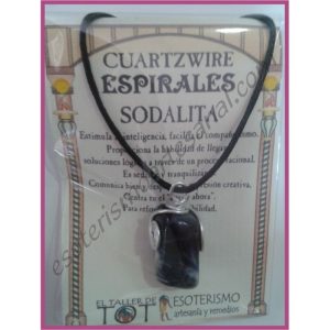 COLGANTE 3 ESPIRALES -*- SODALITA