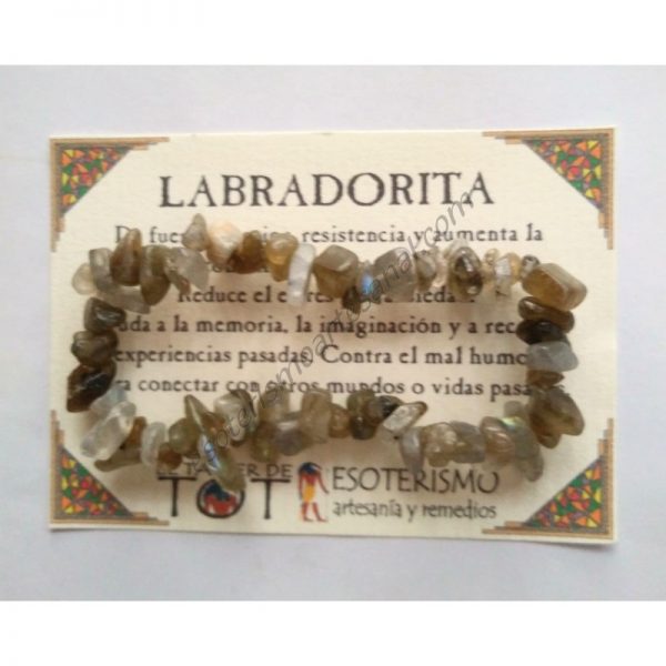 PULSERA chips - LABRADORITA