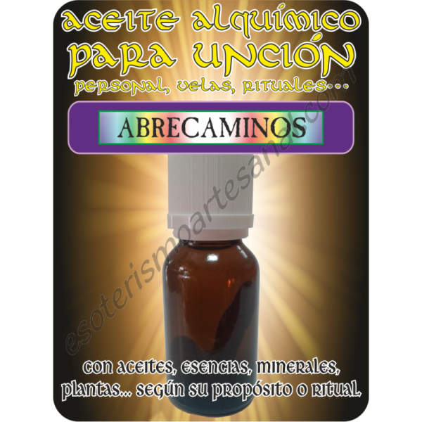 Aceite Alquímico 5 ml. ABRECAMINOS