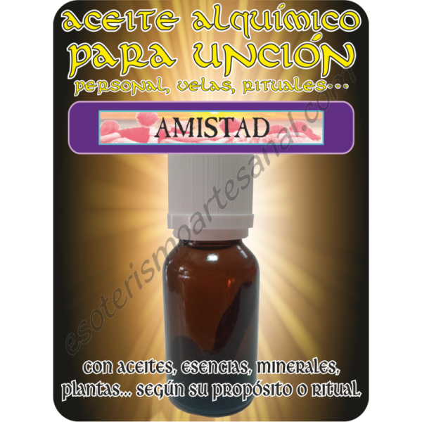 Aceite Alquímico 5 ml. AMISTAD