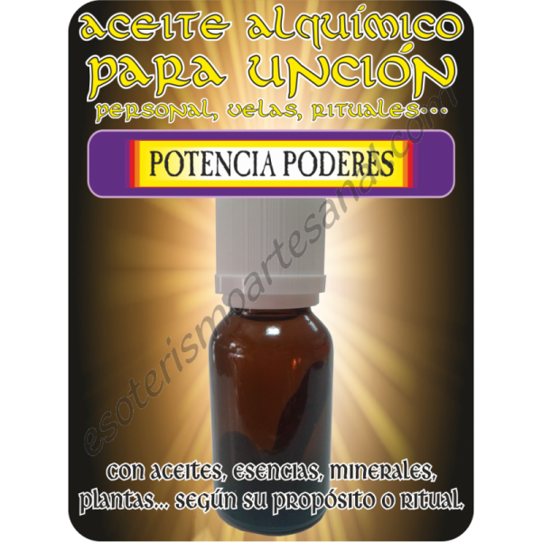 Aceite Alquímico 5 ml. POTENCIA PODERES