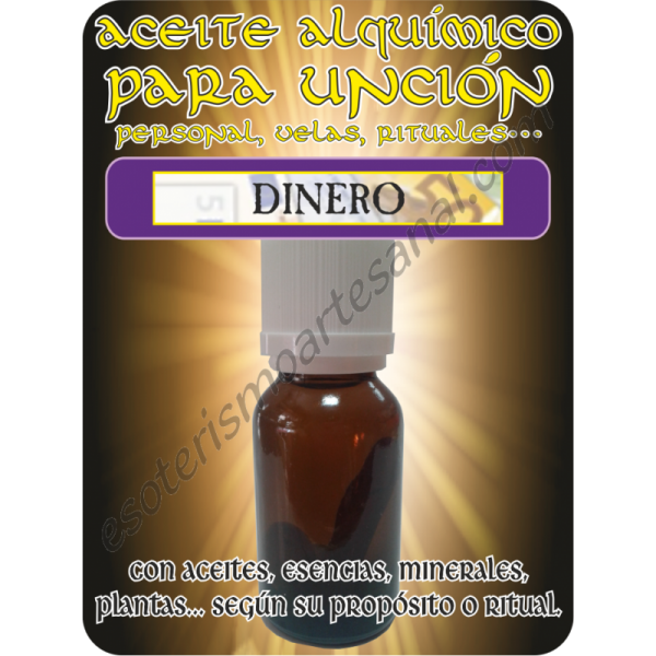Aceite Alquímico 10 ml. DINERO
