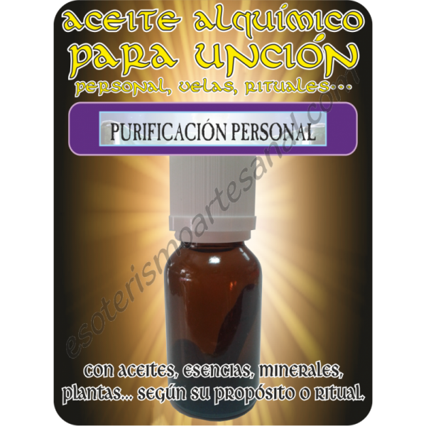 Aceite Alquímico 10 ml. PURIFICACIÓN PERSONAL