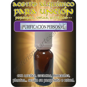 Aceite Alquímico 15 ml. PURIFICACIÓN PERSONAL