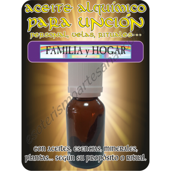 Aceite Alquímico 10 ml. FAMILIA y HOGAR