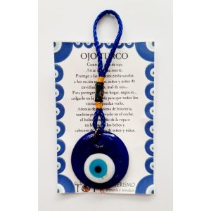 OJO TURCO - PLANO 4 cm cordón azul