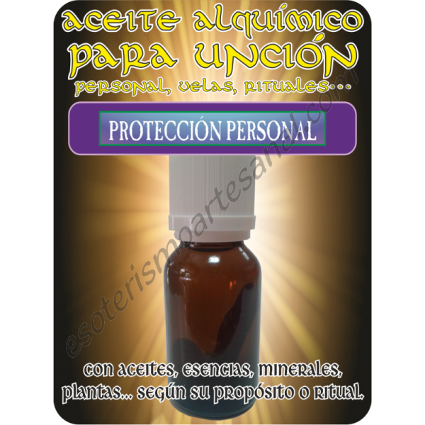Aceite Alquímico 10 ml. PROTECCIÓN PERSONAL