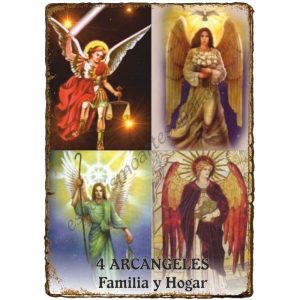 CAPILLITA - FAMILIA y HOGAR - 4 ARCÁNGELES