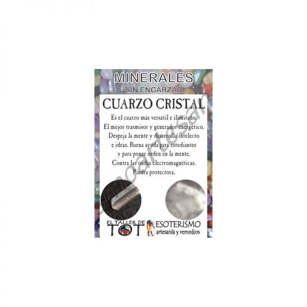 Mineral -*- CUARZO CRISTAL