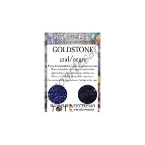 Mineral -*- GOLDSTONE AZUL/NEGRA
