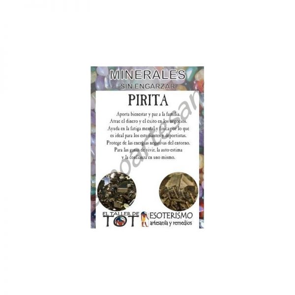 Mineral -*- PIRITA