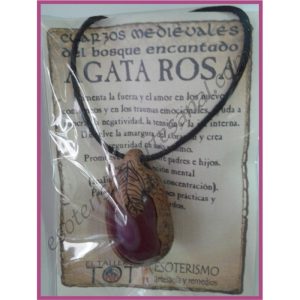 COLGANTE MEDIEVAL -*- AGATA ROSA