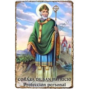 Estampita "Pergamino" - PROTECCIÓN PERSONAL - SAN PATRICIO