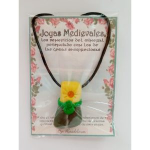 JOYA MEDIEVAL AVENTURINA VERDE - CITRINO 02