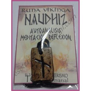 RUNA 10 NAUDHIZ - Colgante