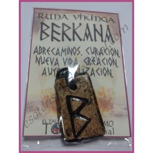 RUNA 18 BERKANA - Colgante