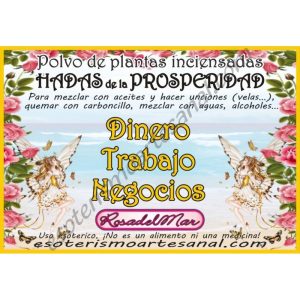HADAS de la PROSPERIDAD - Polvo de Plantas Inciensadas.