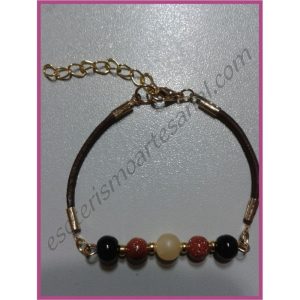 PULSERAS RDM 5 BOLITAS - "PARA PERSONALIZAR"