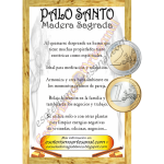 PALO SANTO - MADERA - 3 €