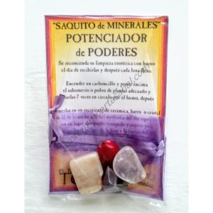 SAQUITO MINERALES - POTENCIADOR de PODERES