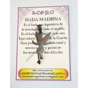 AMULETO ACERO - Hada Madrina