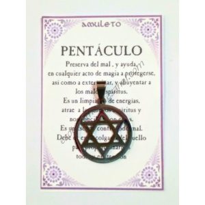 AMULETO ACERO - Pentáculo - 03