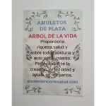 ARBOL DE LA VIDA - Amuleto en plata